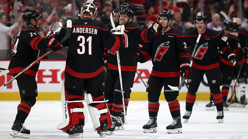 «Каролина» с Никишиным победила «Оттаву» во втором матче и повела 2-0 в серии