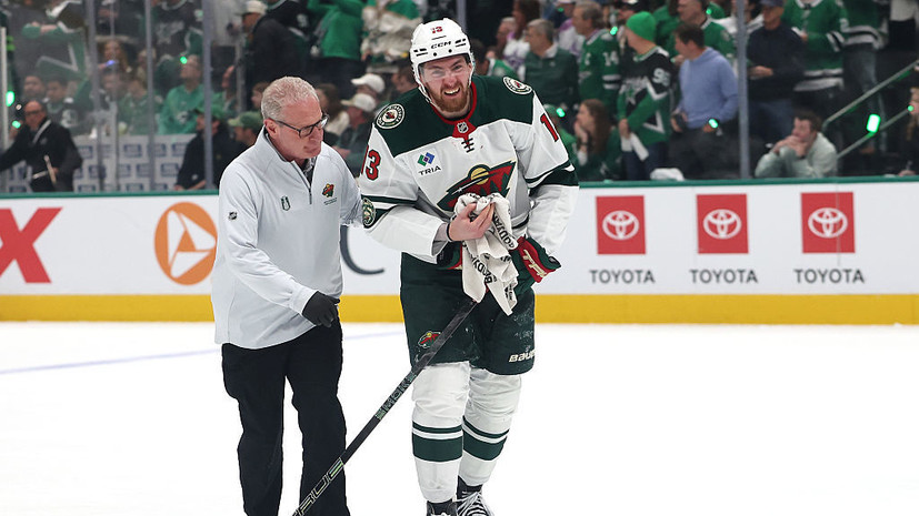 Форвард «Миннесоты» Тренин получил травму в матче Кубка Стэнли с «Далласом»