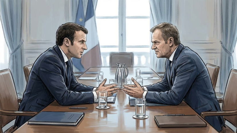 Politico: Макрон и Туск обсудили проведение совместных ядерных учений