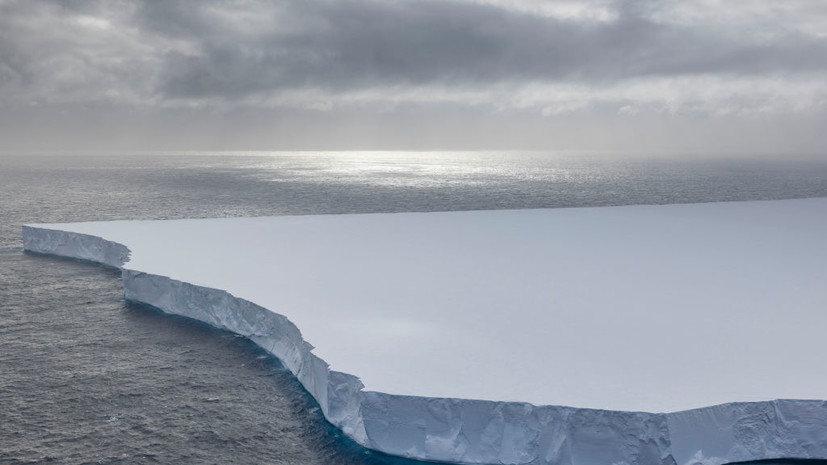 ААНИИ: крупнейший в мире айсберг А23а почти полностью разрушился