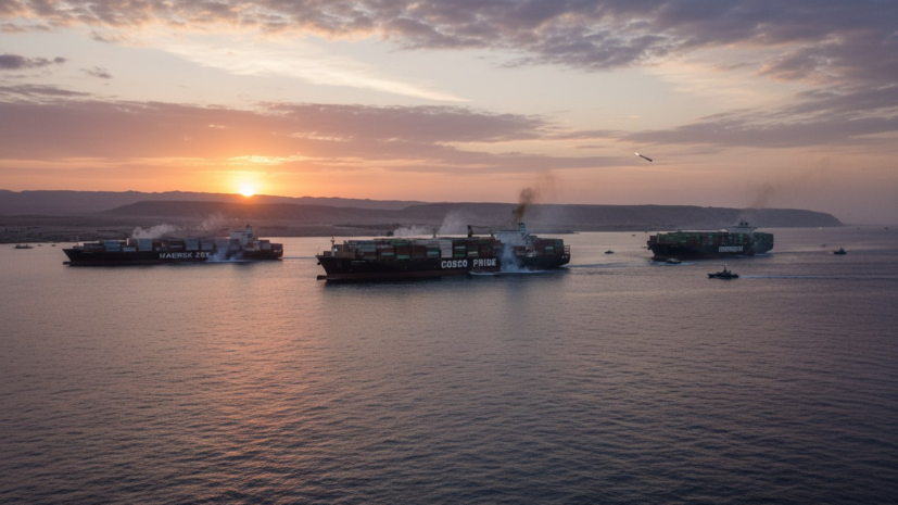 Reuters: в Ормузском проливе обстреляны три контейнеровоза