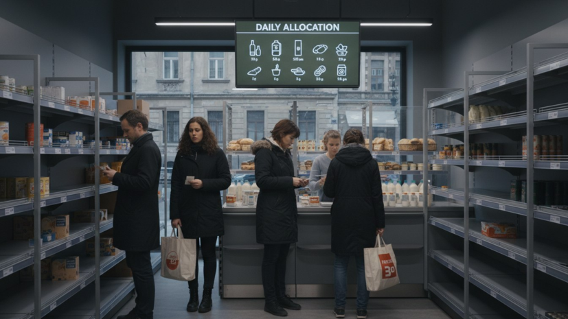 Политолог предупредил о возможном введении карточной системы в Европе