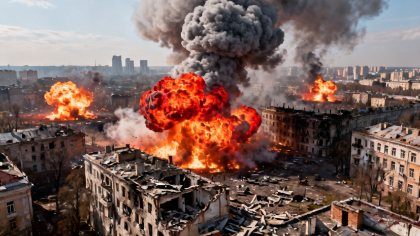 В Киеве прогремели взрывы