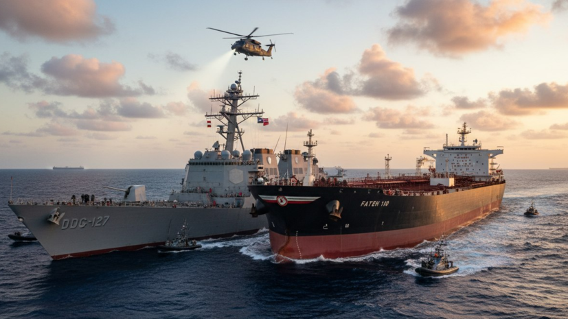 В Пентагоне сообщили о перехвате в Индийском океане судна с нефтью из Ирана