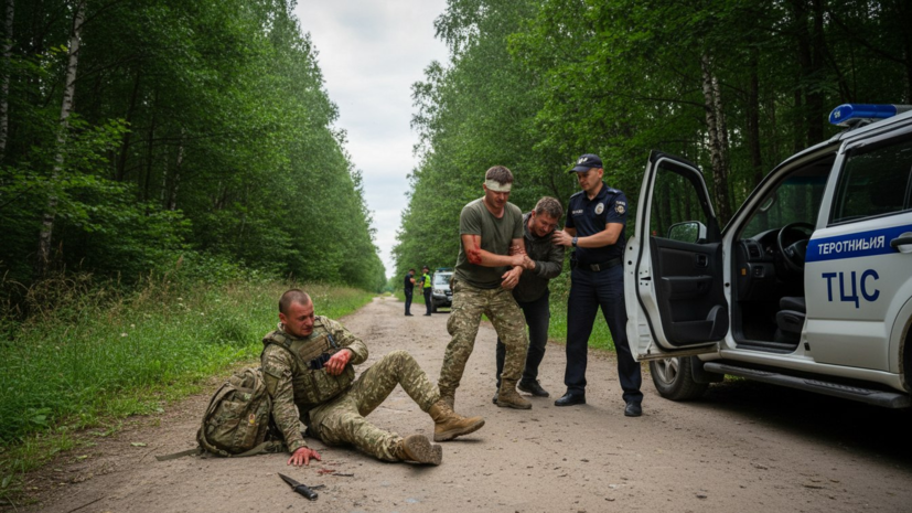 В Черновицкой области мужчина с ножом напал на сотрудников ТЦК