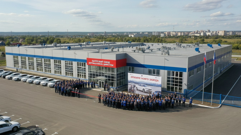 В Калуге открыли завод по производству автомобильных двигателей