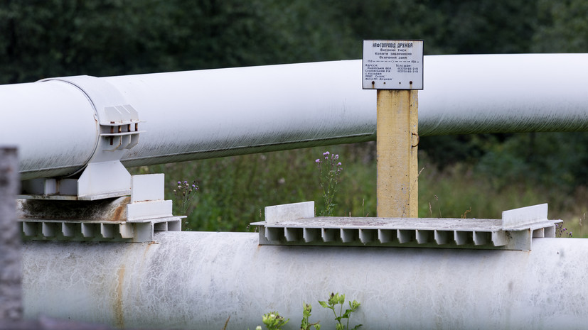 Первые партии нефти по трубопроводу «Дружба» поступили в Венгрию и Словакию