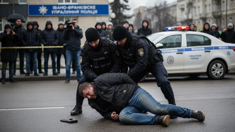 В Ивано-Франковске задержали мужчину, который открыл стрельбу