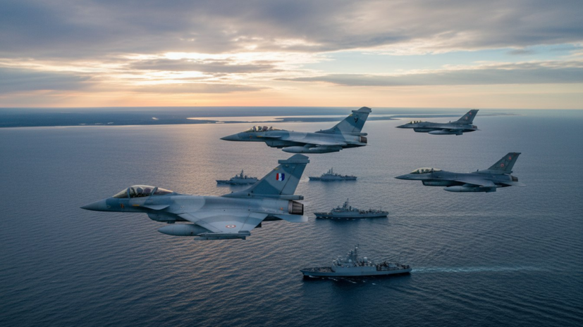 Wirtualna Polska: Франция и Польша планируют провести учения над Балтикой