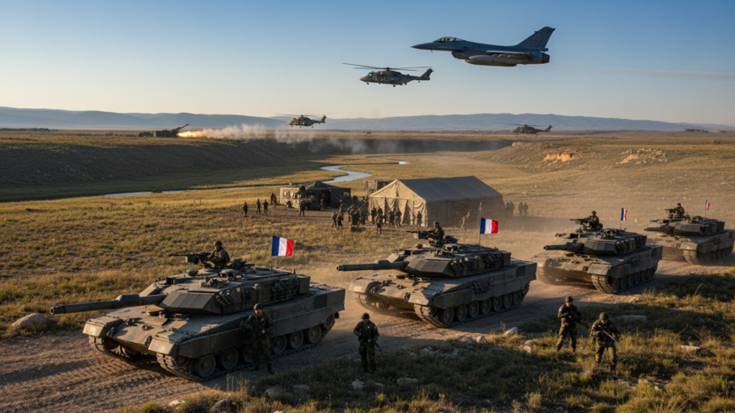 Песков назвал учения Польши и Франции военным строительством против России