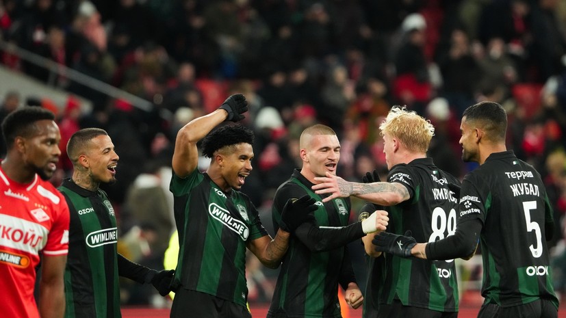 Гол Жубала помог «Краснодару» победить «Спартак» и вновь возглавить турнирную таблицу РПЛ