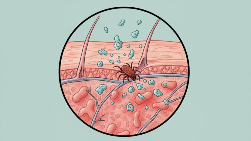 Врач Болибок: укус клеща может стать причиной возникновения аллергии