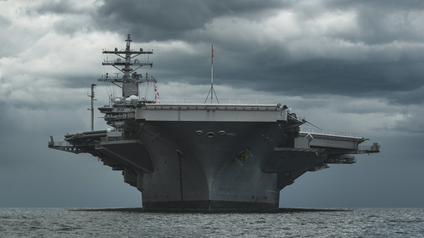 Пентагон: второй авианосец США присоединится к морской блокаде Ирана
