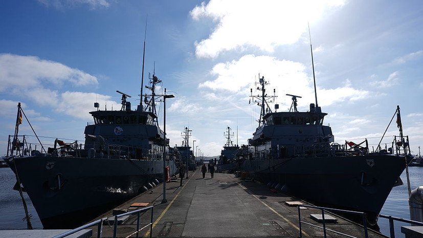 Писториус: корабли ВМС Германии отправят в Средиземное море