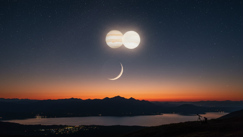 Астроном Назаров: Венера и Юпитер сблизятся на минимальное расстояние в июне