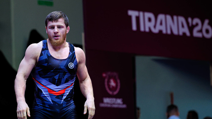 Усманов стал трёхкратным чемпионом Европы по борьбе