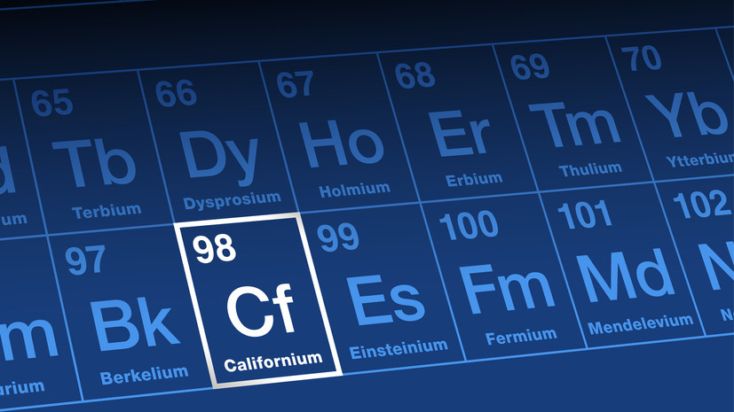 Эксперт Вишневский назвал калифорний самым редким в мире искусственным металлом