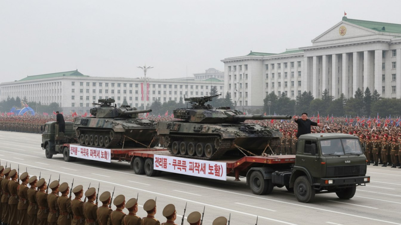 ВХ: КНДР получила натовскую трофейную технику, подбитую в Курской области