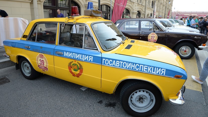 В России выставили на продажу за 7,5 млн рублей редкий милицейский ВАЗ-2103