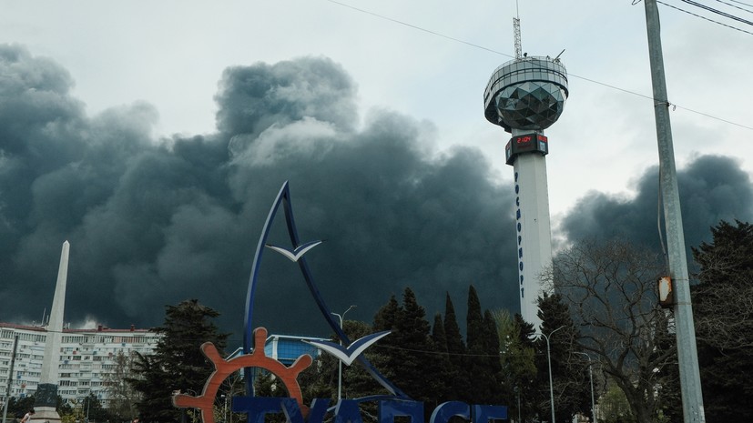 Песков: Киев ударил по ориентированным на экспорт нефтехранилищам в Туапсе