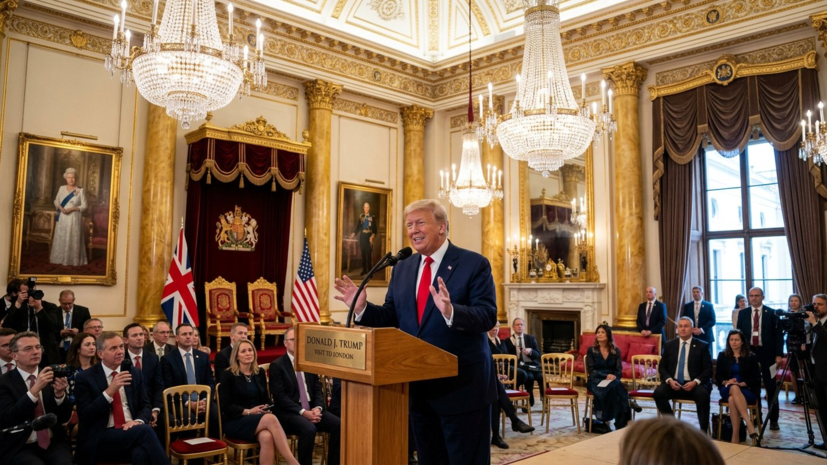 Трамп заявил, что хотел бы жить в Букингемском дворце