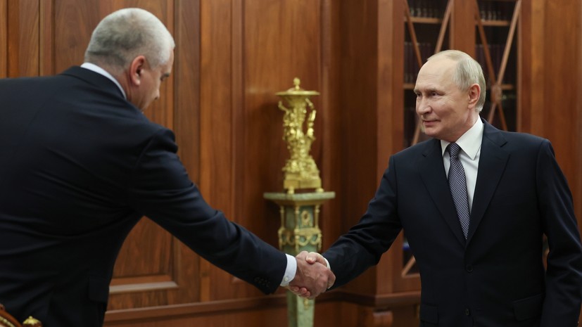 Путин оценил доклад Аксёнова фразой «кратко и содержательно»