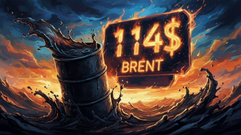 Цена нефти Brent превысила $114 за баррель