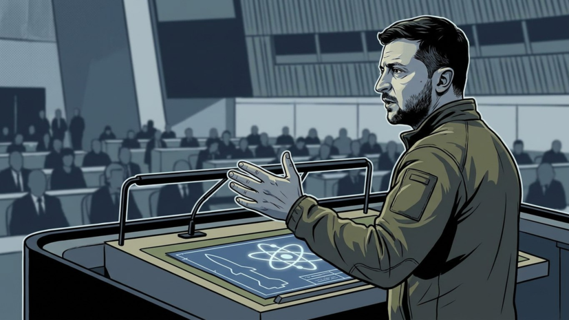 Захарова: Зеленский продолжает провоцировать ядерный конфликт, требуя ЯО