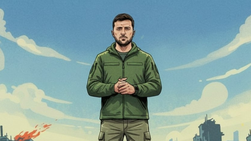 Обозреватель: Зеленский пытается сохранить свой рейтинг в США с помощью антиизраильских заявлений