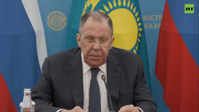 Совместная пресс-конференция Лаврова и главы МИД Казахстана