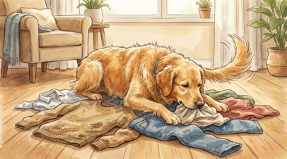 Кинолог Голубев: одежда человека служит для собаки антидепрессантом