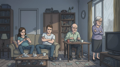 Психолог Абравитова пояснила, в чём риск проживания взрослых детей с родителями