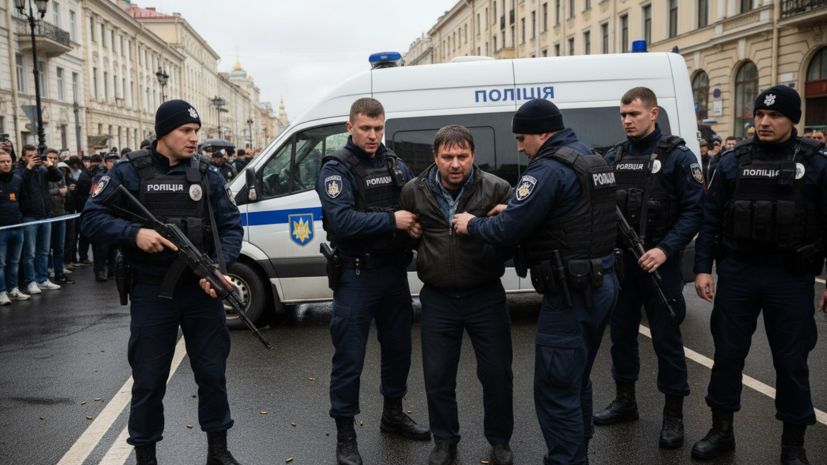 Полиция задержала мужчину, устроившего стрельбу в Киеве