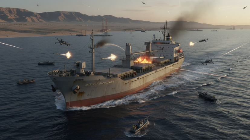 UKMTO: сухогруз подвергся нападению у берегов Ирана