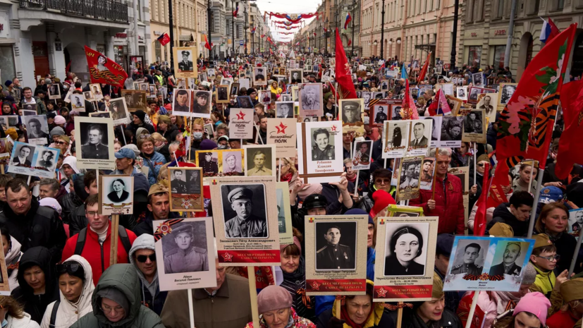 Шествие «Бессмертного полка» в Петербурге пройдёт 9 Мая по Невскому проспекту