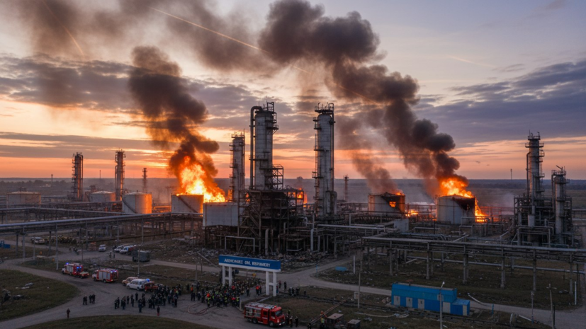 Губернатор Ленобласти: основной целью атак ВСУ был нефтеперерабатывающий завод