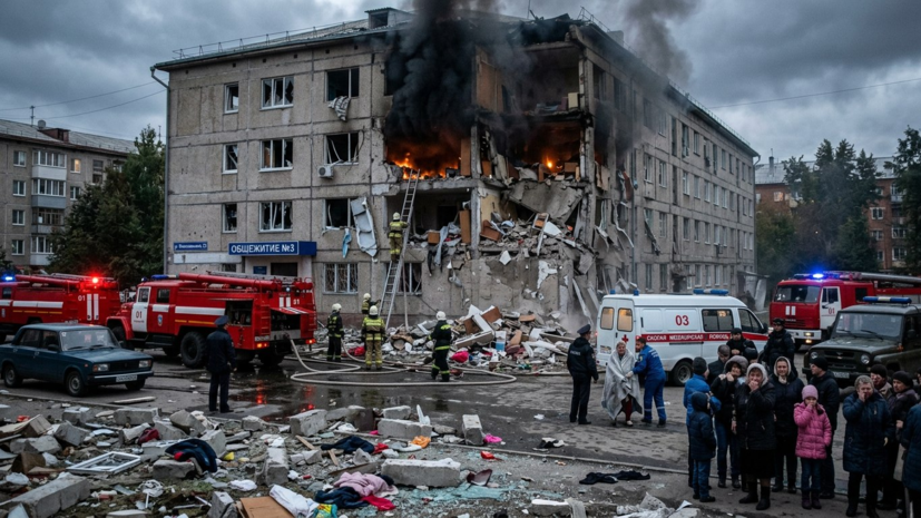 В Малоярославце завели дело после взрыва газа в общежитии