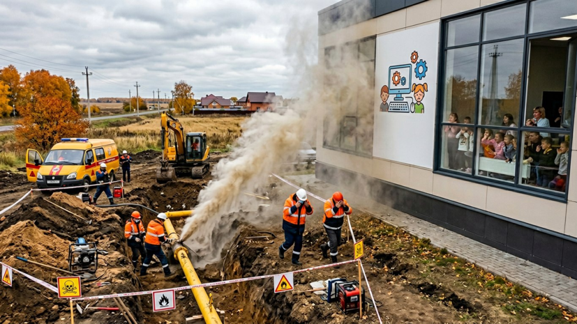 В Омской области детей эвакуировали после утечки газа у ИТ-клуба
