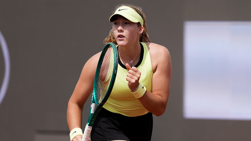 Андреева вышла в четвертьфинал турнира WTA в Риме