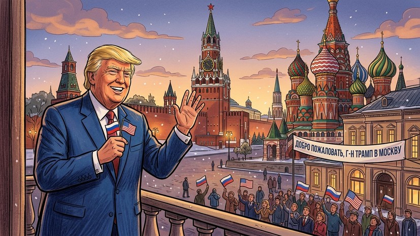 Песков заявил, что приглашение Трампу посетить Россию остаётся в силе
