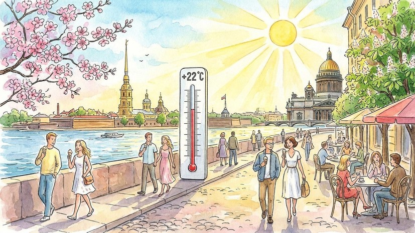 Синоптик Ильин рассказал о потеплении до +22 °C в Петербурге