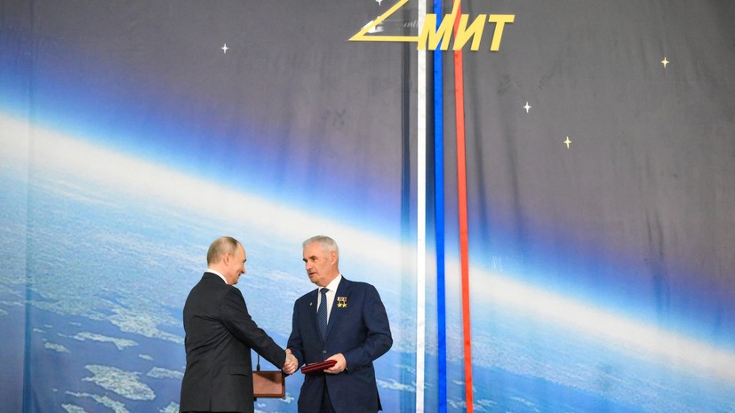 Путин наградил Московский институт теплотехники орденом «За доблестный труд»