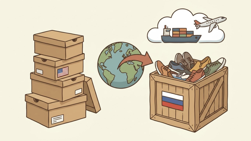 РИА Новости: Россия увеличила импорт обуви из США до исторического максимума