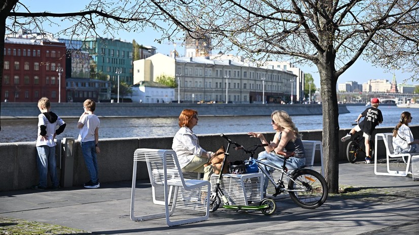 Синоптик Позднякова спрогнозировала до +26 °C в Москве в выходные