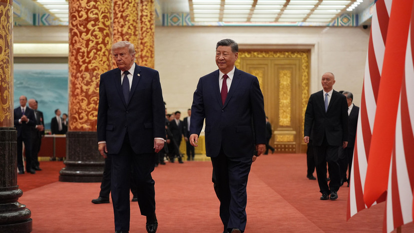 Си Цзиньпин во время прогулки с Трампом пообещал отправить ему семена роз