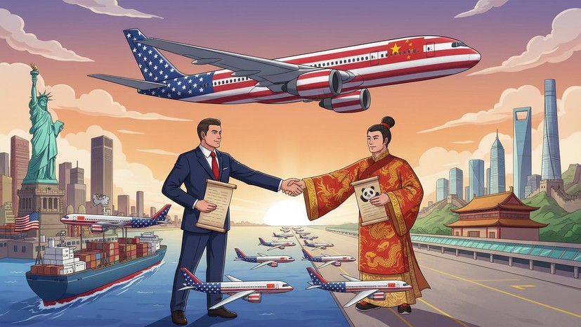 Китай и США договорились о закупке КНР американских самолётов