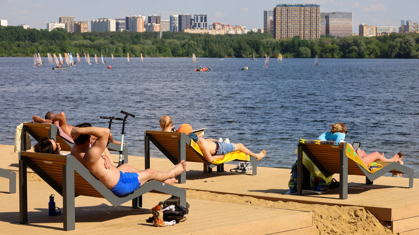 В Москве в понедельник до +30 °C и без осадков
