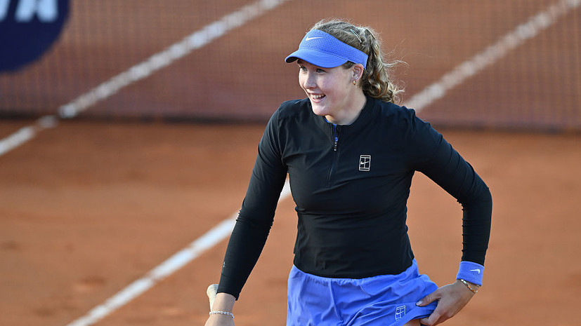 Андреева потеряла позицию в рейтинге WTA