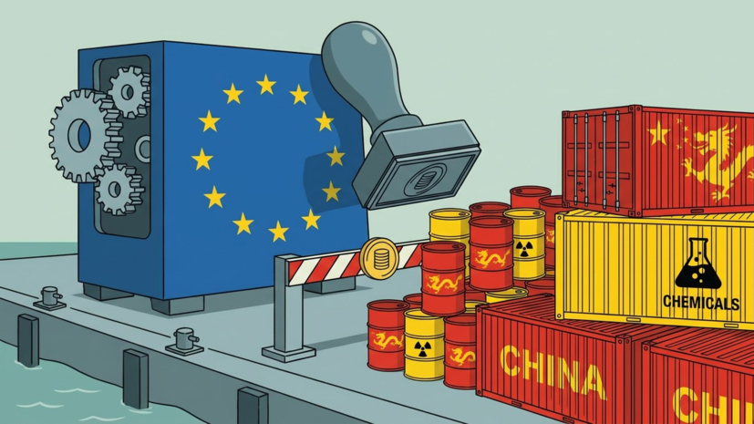 FT: в ЕС прорабатывают пошлины на китайские химикаты