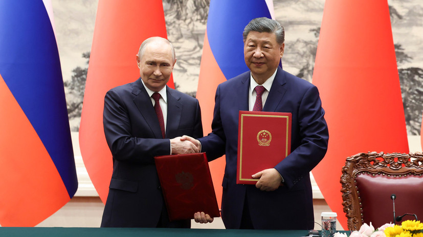 Путин назвал продуктивными переговоры с Си Цзиньпином